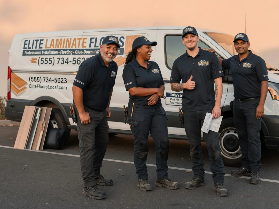 Laminate flooring installation company in Saxon, WI